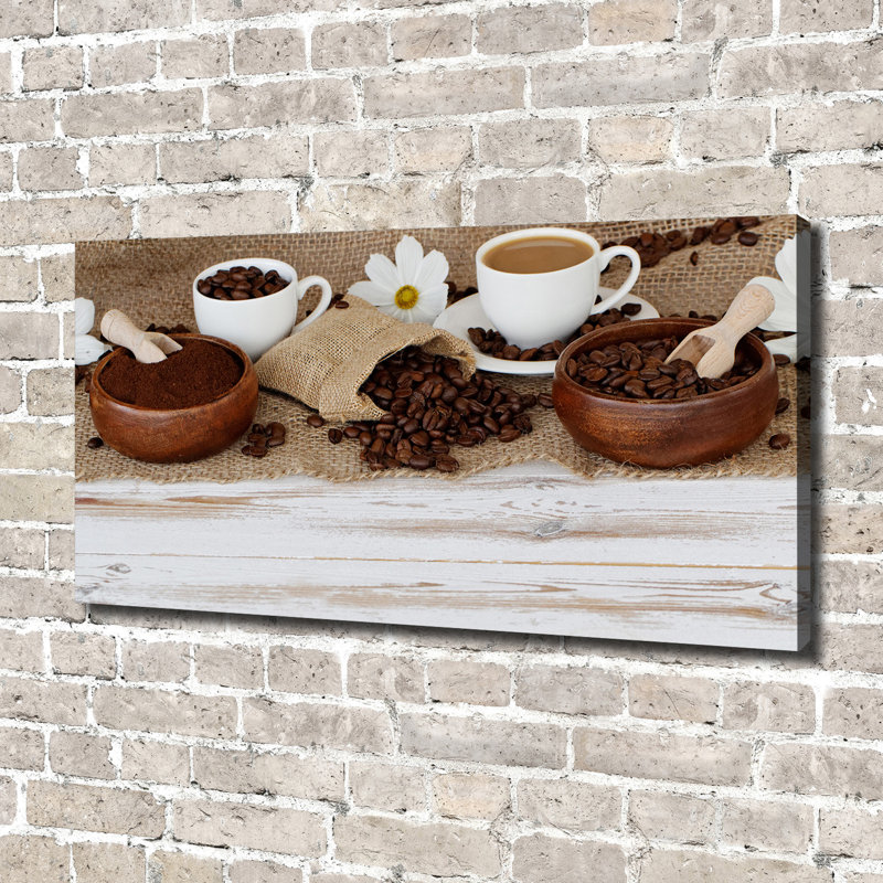 Cup Of Coffee - No Frame Print on Canvas