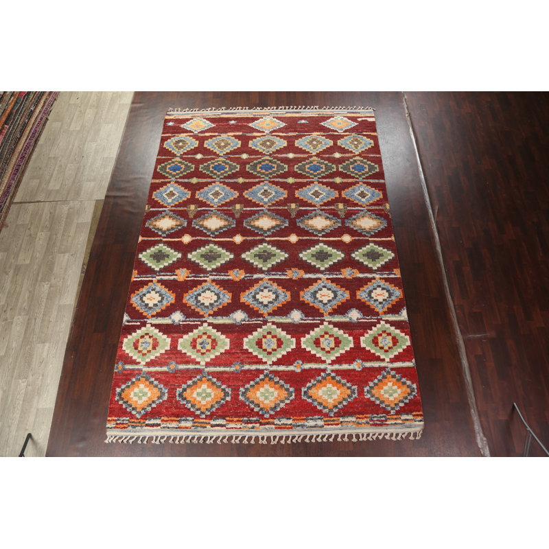 One-of-a-Kind Area Rug Red