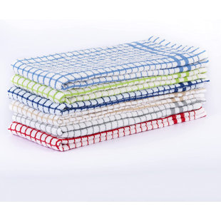 SALT Wave Bar Mop Dish Cloths - White 4 ct