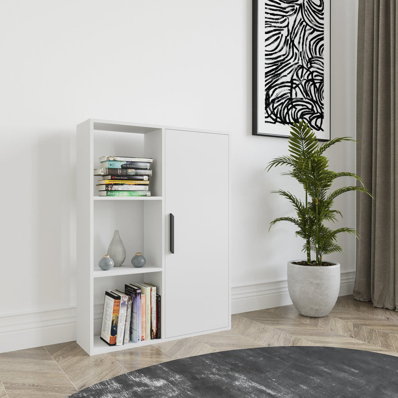 Najji Storage Bookcase, White