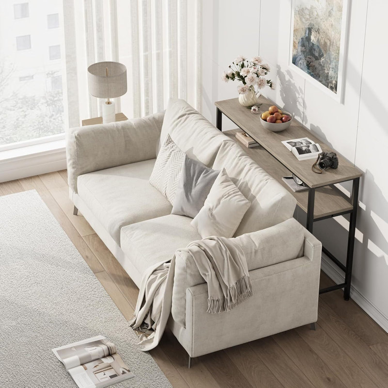Console Keehan de 39,5 po, Gris