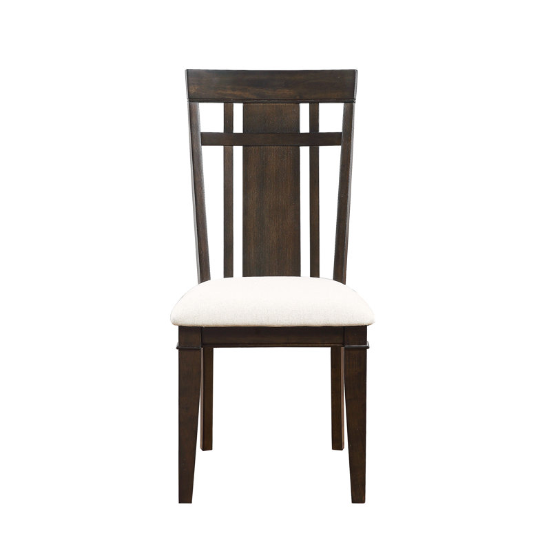 Ensemble de salle à manger 5 pièces avec table extensible et 4 chaises d'appoint brun foncé