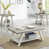 Plateau gris patiné / base beige