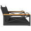 Highland Dunes Swing Bench 42.9"X24.4"X15.7" Poly Rattan-168721554