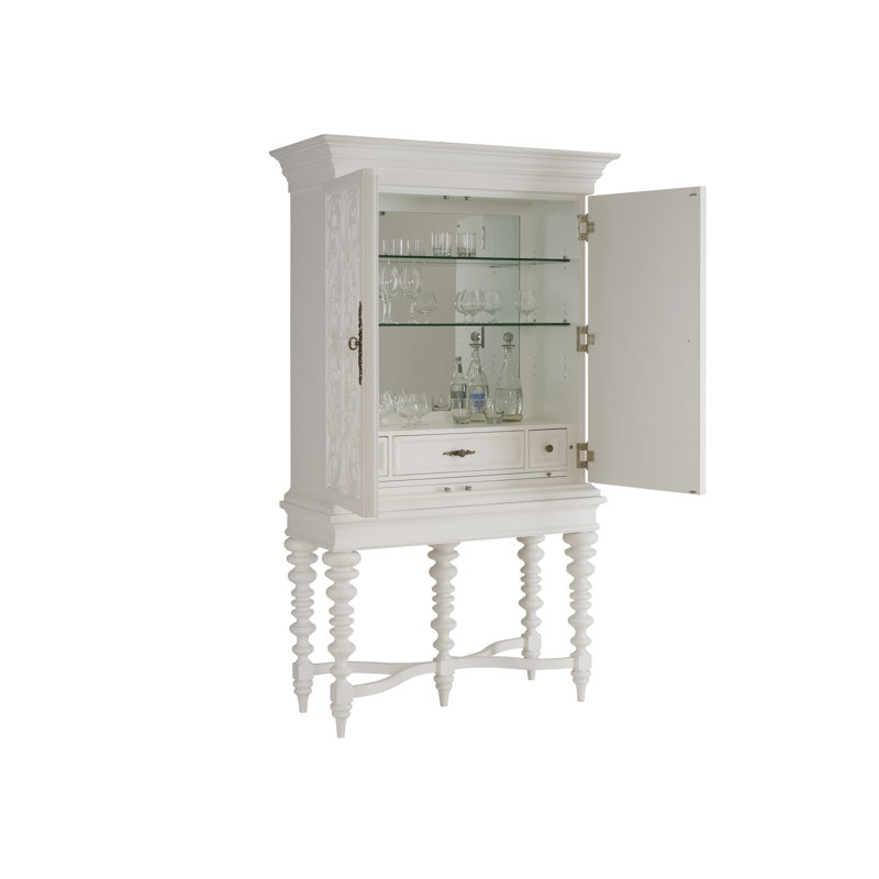 Villa Blanca 51.25'' Bar Cabinet