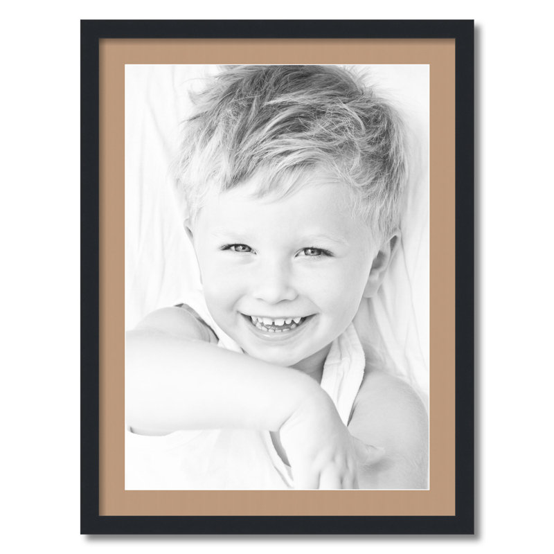 Cadre pour photo simple 20 "x 28" en bois mat, Sable du désert