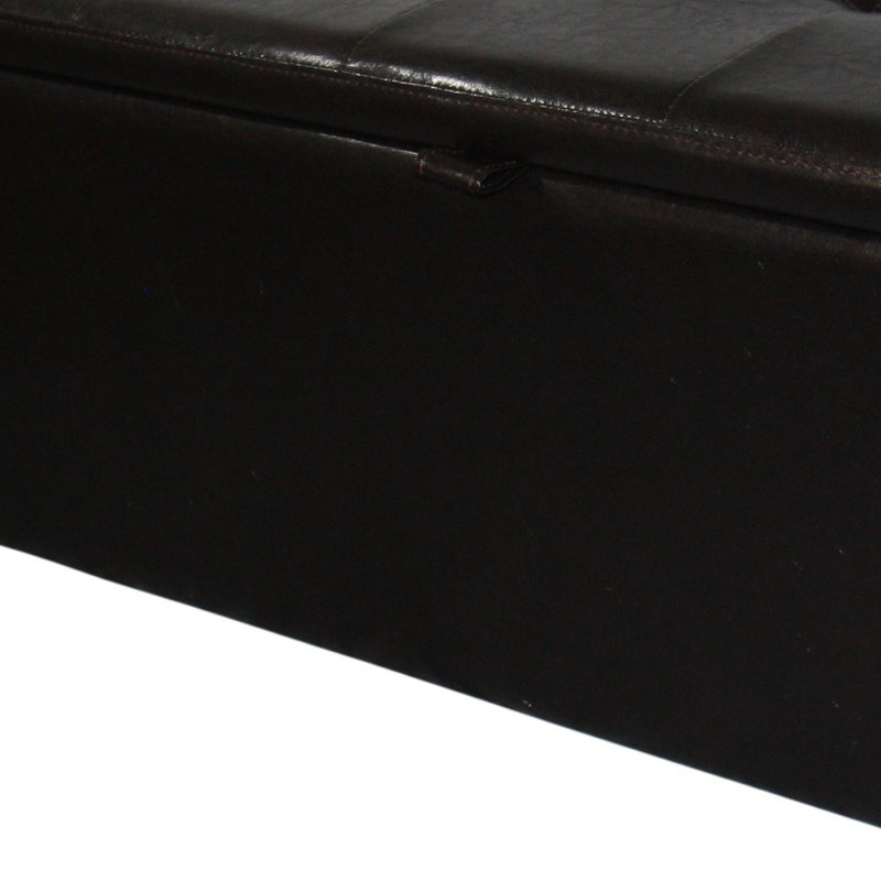 Banc de rangement Marpole, Brun, Bois