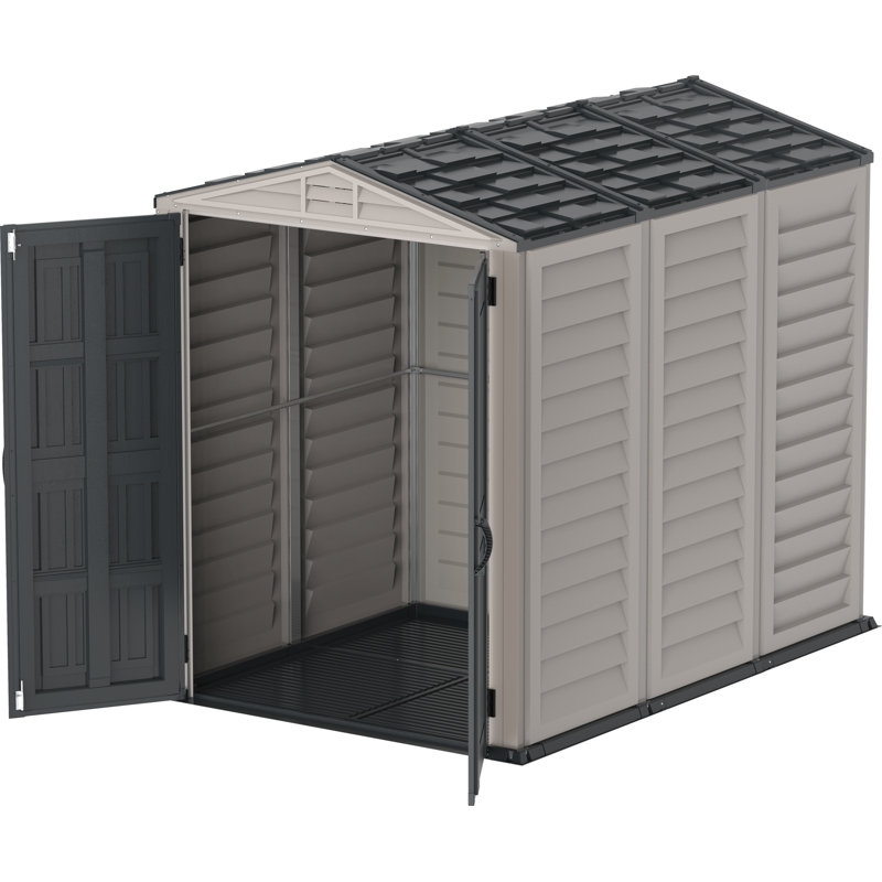 Yardmate Plus Plastic Traditional Storage Shed, 5ft. W x 8ft. D