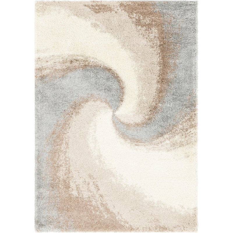 Abstract Indoor Rug, Rectangle 7' x 10'