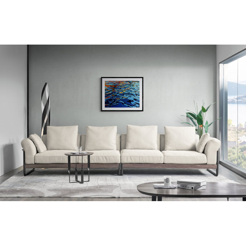 Ripples And Reflections#2 Falmouth Print by Alan Weston, 24" H x 32" W x 1.5" D, Wrapped Canvas