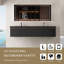 Ensemble de meuble-lavabo flottant 72 po avec lavabo 72 po-222656887