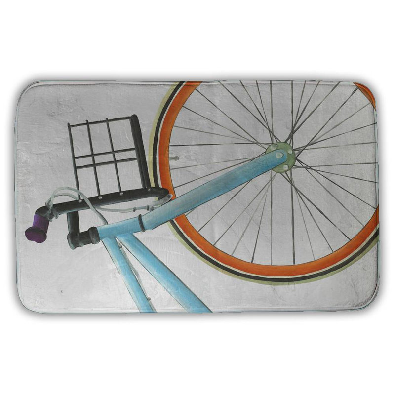 Beckemeyer Microfiber Non-Slip Bath Mat