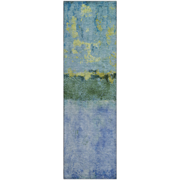 Premium Machine Washable Varroville AMF1716 Abstract Rug