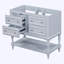 Meuble-lavabo de salle de bain sans lavabo-2098300464