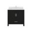 Meuble-lavabo simple de 36 po x 22 po Banff Espresso Banff -789355473-781946730
