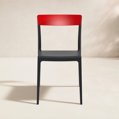Kliebert Stacking Patio Dining Side Chair