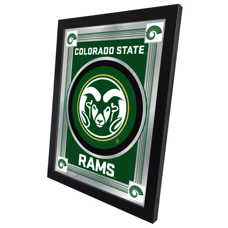 NCAA Logo Mirror, impression encadrée, Colorado State