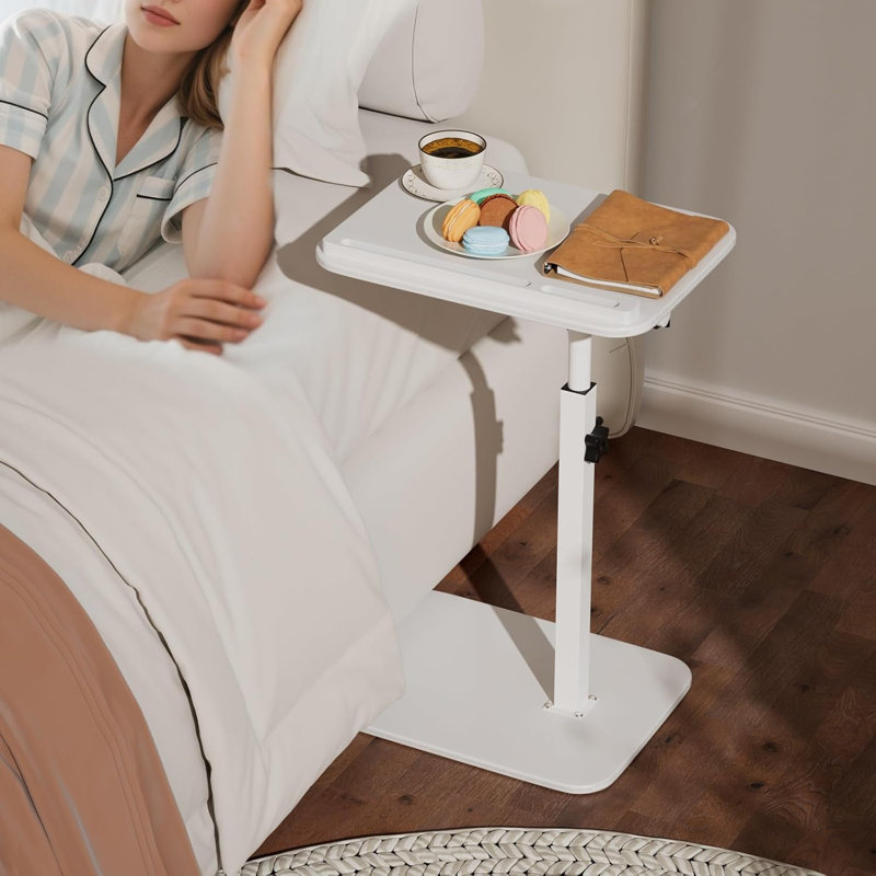 Table de salle à manger polyvalente pour ordinateur portable avec plateau pivotant