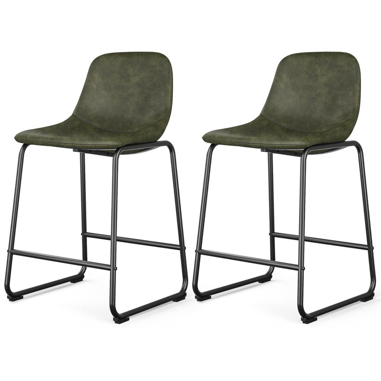 ((similar incomplete))Parveena PU Leather Bar Stools