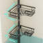 Adhesive Stainless Steel Shower Caddy