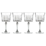 4 Pc - Cocktail - Glasses - Stemmed - Designed - Goblets - Large - Glassware Set - 16.9 Oz. - Made in Europe - by barski