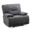 Fauteuil inclinable électrique sans accoudoir de 42 po Pulchia avec appui-tête réglable et accoudoirs coussinés Pulchia-1766389692