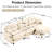 Beige Modular L Shaped Couch With 3 Seats, , Cushion And Comfortable Ergonomic Design For Reading Areas Beige, Shaped Couch, - Seats, Cushion, Cloud Like Seating Comfort, Nooks-1916212434-1916212424