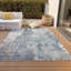 Tapis bleu intérieur / extérieur lavable à la machine Xhevrie-167890435
