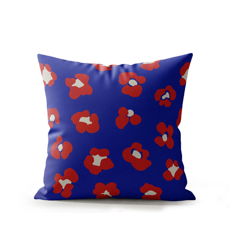 Coussin Atia, Flamme patriote, 16 po x 16 po