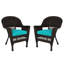 Chaise de patio avec coussins Burrowes-21220060-26962522