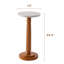 Petite table de bout Keerath Mid-Century