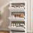 Space-Saving Shoe Organizer Cabinet | 3 Flip-Open Drawers | 12–20 Pair Capacity | Adjustable & Detachable Dividers | Slim Entryway & Hallway Storage-139080348