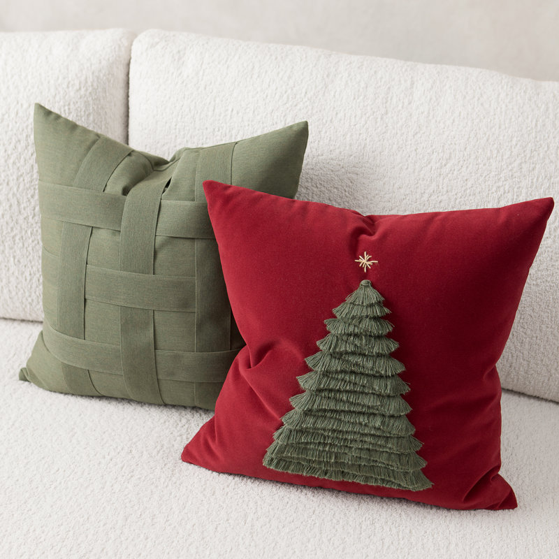 Thu Indoor/Outdoor Pillow Cover & Insert, 3 Piece Set