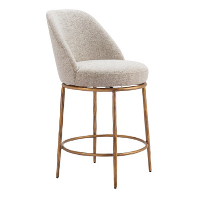 Crush Swivel Bar Stool