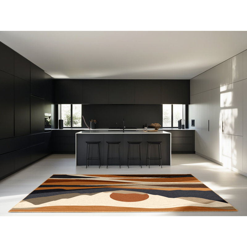Tapis Dunes Echoing, Rectangulaire 2 pi x 3 pi