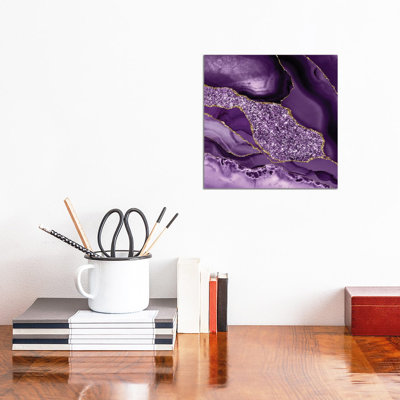 Agate Glitter Ocean Texture III