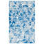 Lumsden Hand-Tufted Wool Blue Area Rug-1718584455
