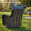 Swivel and sliding wicker patio chairs-2117509930-2117509928