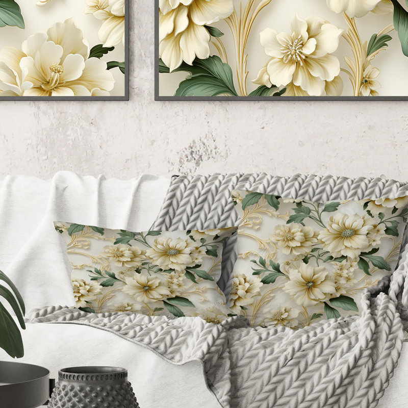 Motif victorien en dentelle rétro avec motif floral en treillis