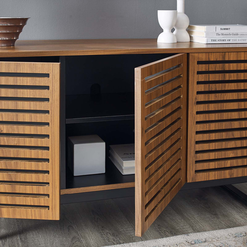 Parker Wood Walnut, 55" TV Stand by Modway