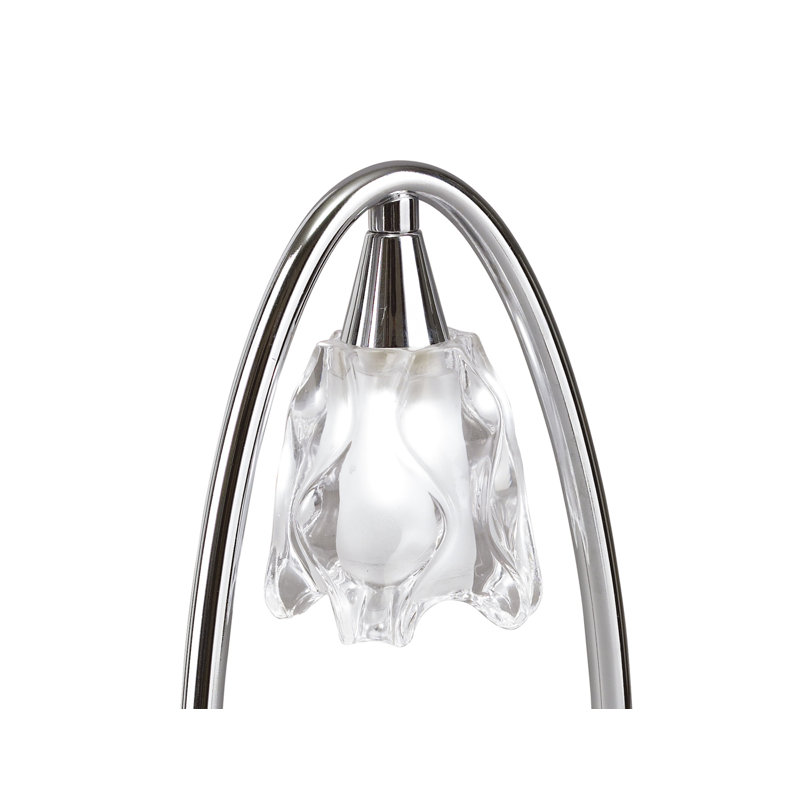 Watchman Metal Novelty Lamp, Silver