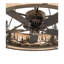 Wildlife At Dusk Downrod Ceiling Fan