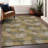 Premium Machine Washable Prisco Brown Rug-1082233121