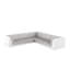 Canapé modulaire d'extérieur en forme de U avec coussins de 119,25 po Pixel-102743569-102743574