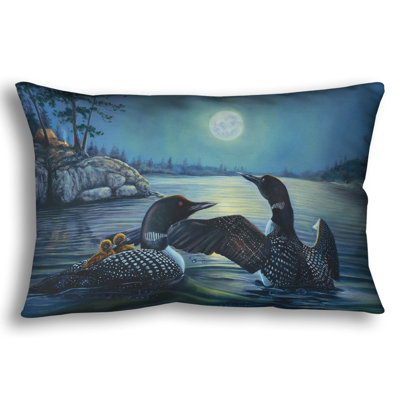 Throw Pillow, Moonlight Serenade by Robert Andrea