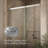 Elate Tall Sliding Shower Door, 75-1/2-In H X 50-1/4 - 53-5/8-In W, With Heavy 5/16-In Thick Crystal Clear Glass-55870978