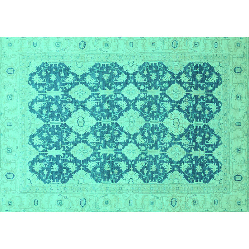 Washable Oriental Indoor Rug, Rectangle 8' x 10'