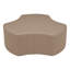 Tabouret en dents de scie de style savoir-faire modulaire modulable pour les salles de classe de bureau, de maison, de détente et d'école avec structure durable 1021NLG-64496019-64496008