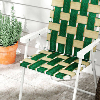 Outsunny Set Of 2 Patio Folding Chairs