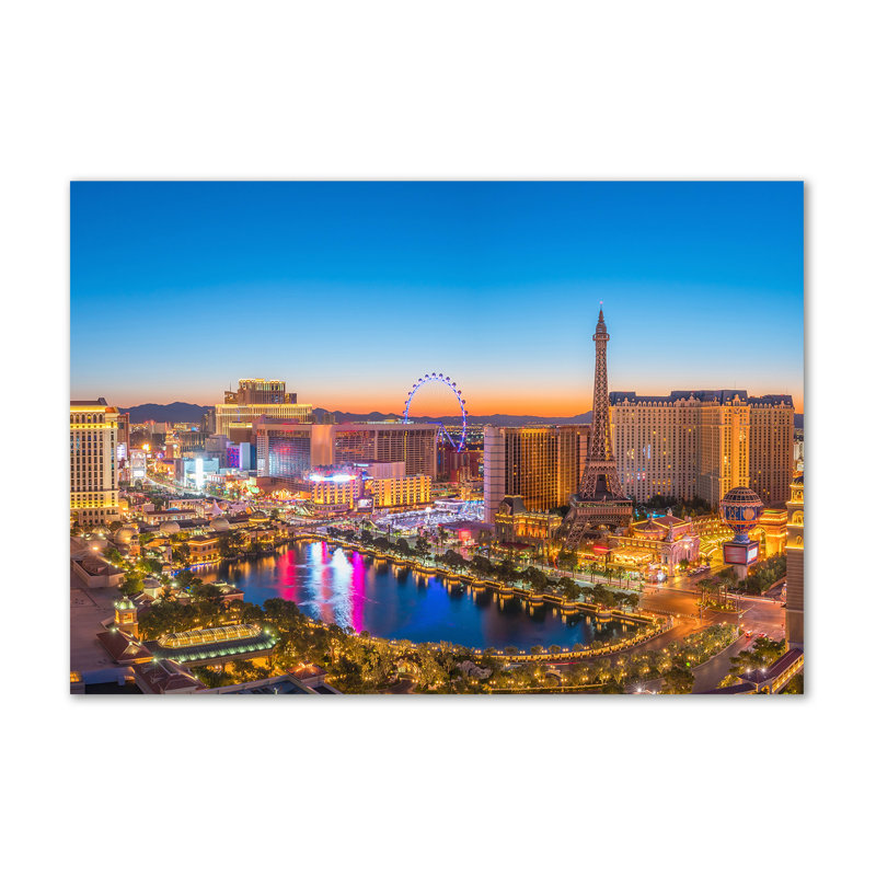 Las Vegas Usa - Wrapped Canvas Print